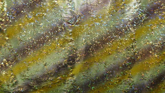 Glitter Lycra Goud Geel Soys Kantjeboord