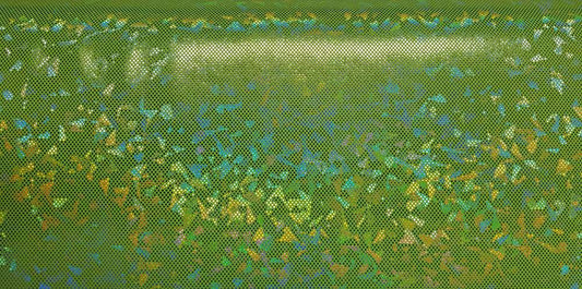 Glitter Lycra Groen Holografisch Soys Kantjeboord