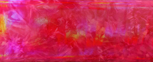 Glitter Lycra Koraal Holografisch Soys Kantjeboord
