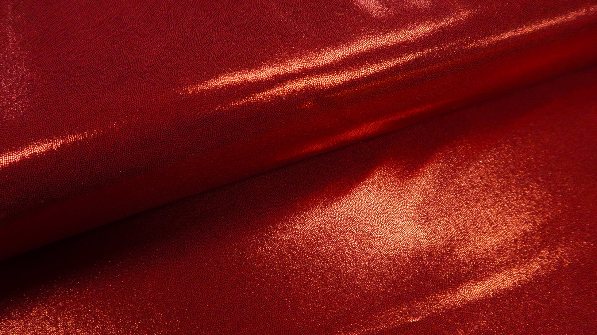 Glitter Lycra Metallic Rood Soys Kantjeboord