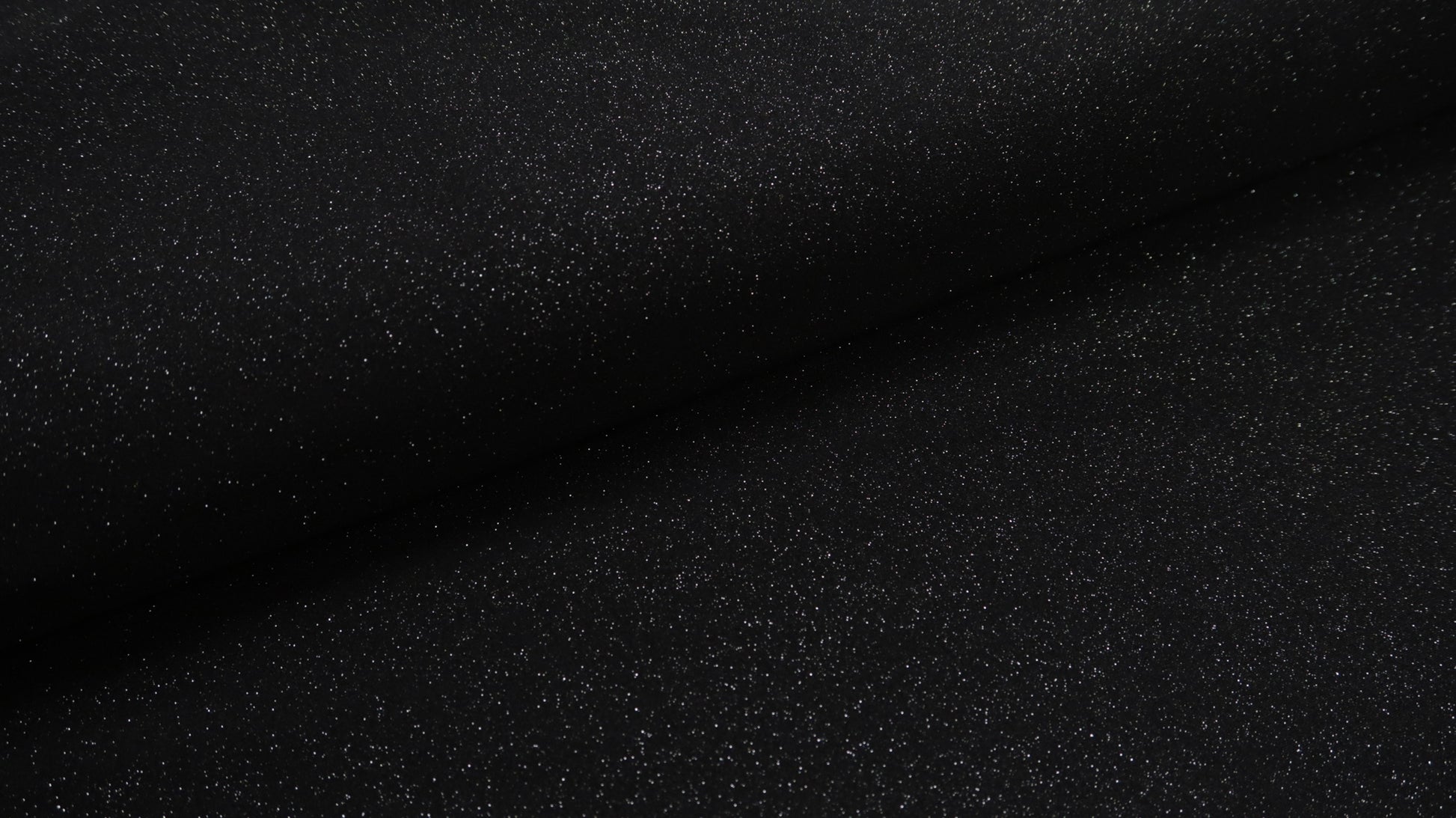 Glitter Lycra Midnight Zwart Soys Kantjeboord