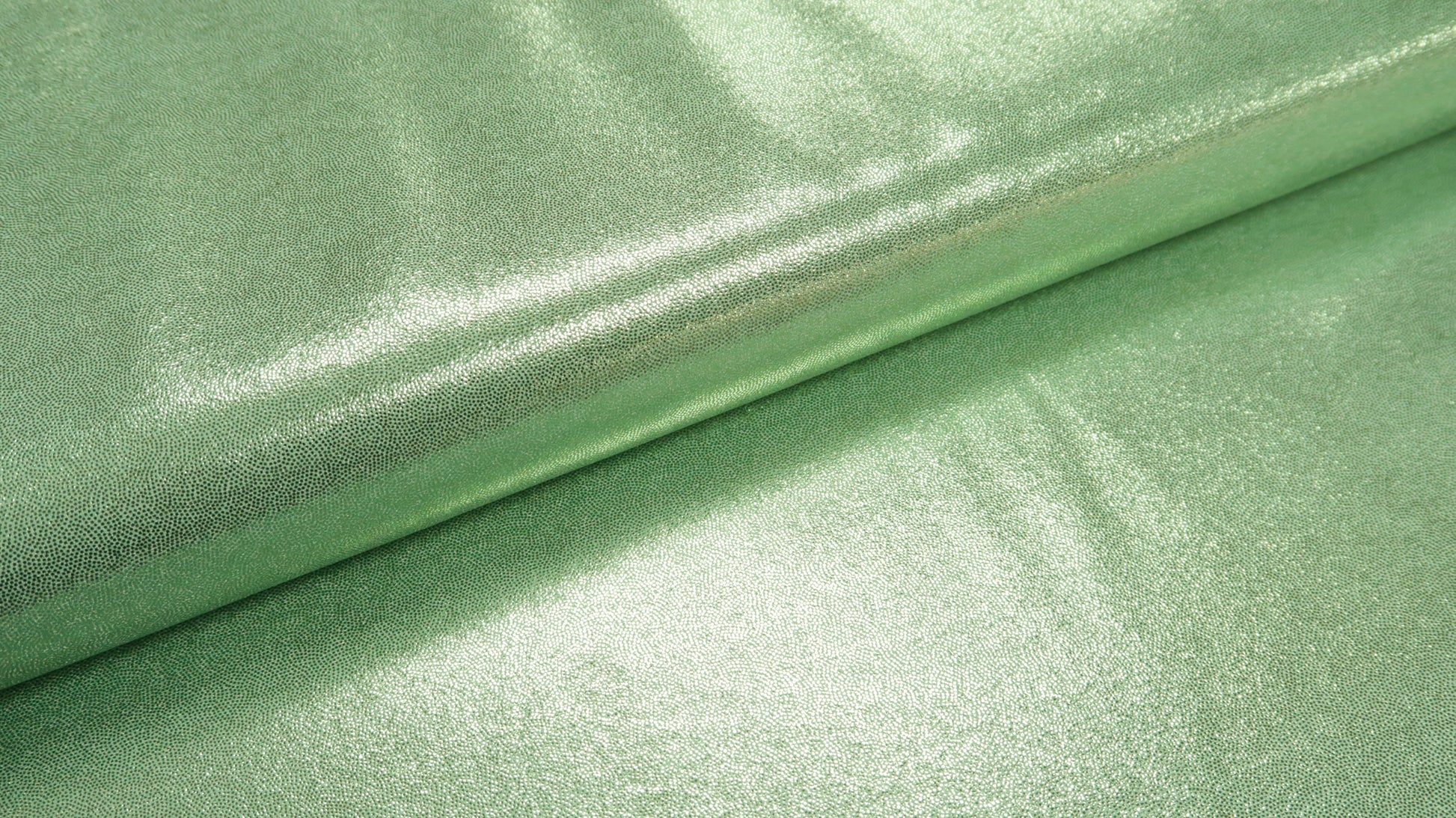 Glitter Lycra Pastel Groen Soys Kantjeboord