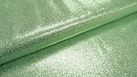 Glitter Lycra Pastel Groen Soys Kantjeboord