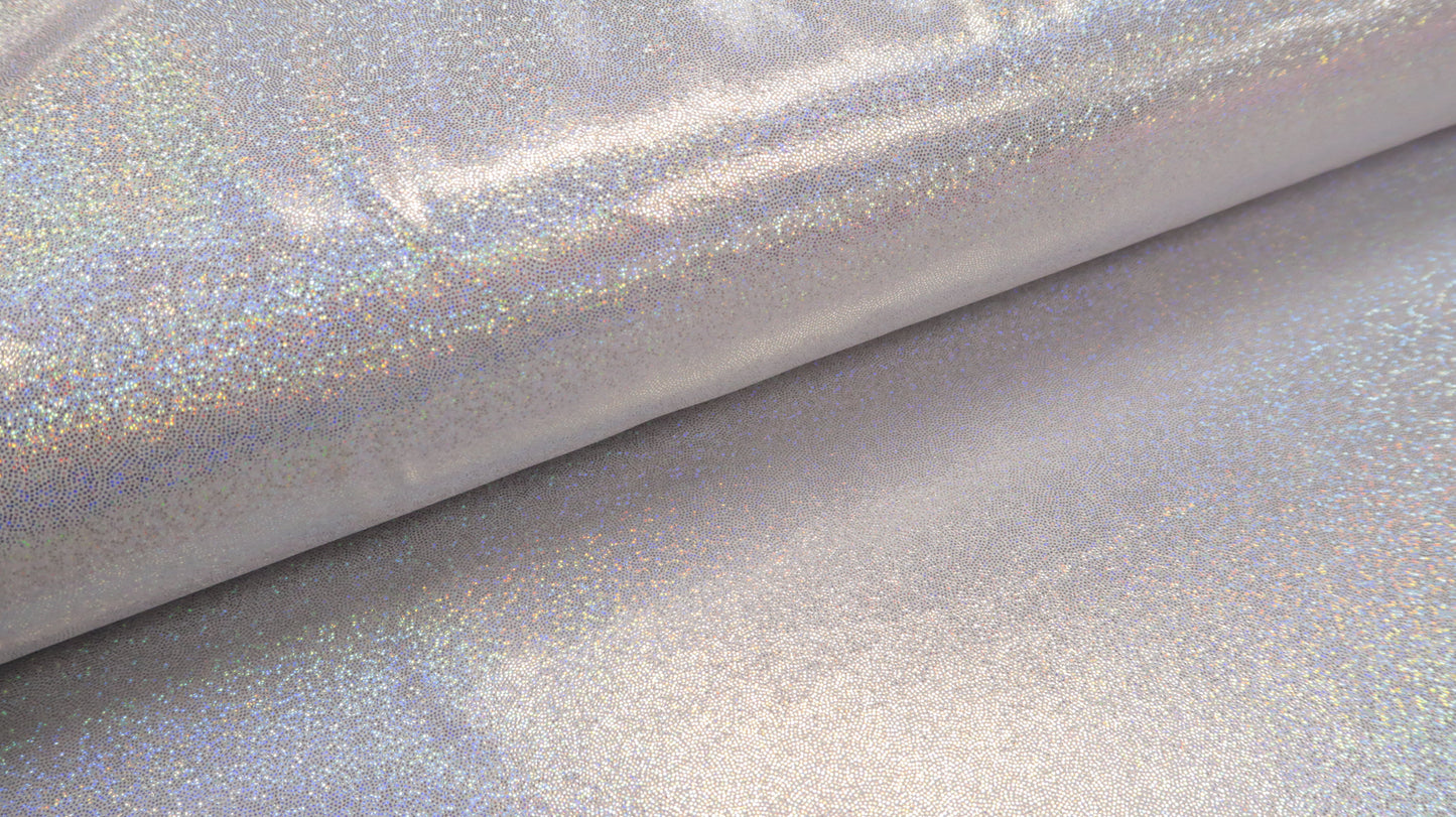 Glitter Lycra Zilver Soys Kantjeboord