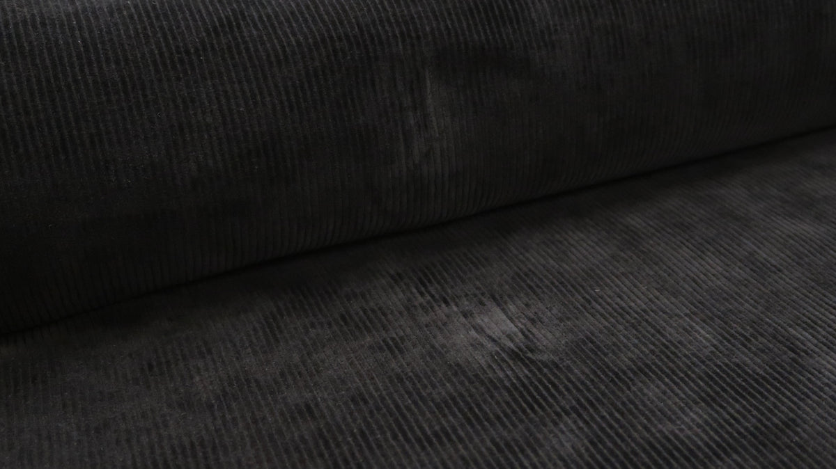 Jersey Corduroy Florida Black Soys Kantjeboord