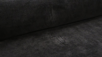 Jersey Corduroy Florida Black Soys Kantjeboord