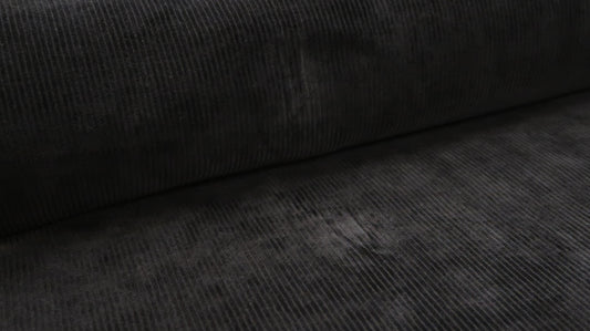 Jersey Corduroy Florida Black Soys Kantjeboord