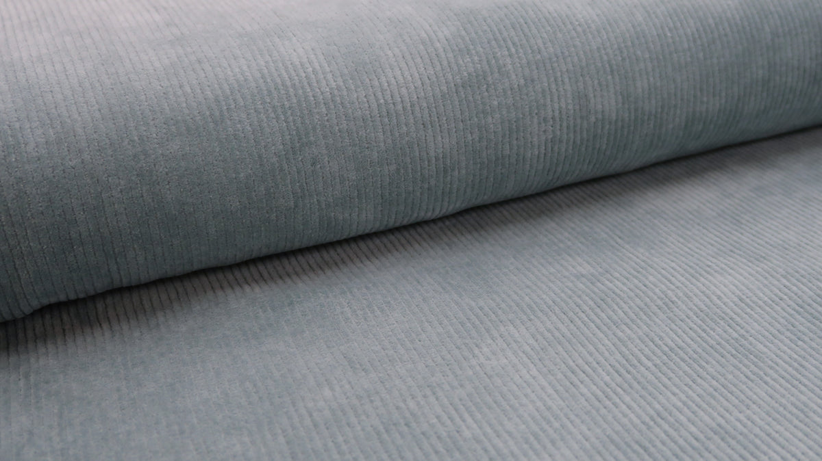 Jersey Corduroy Florida Dusty Blue Soys Kantjeboord