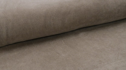 Jersey Corduroy Florida Taupe Soys Kantjeboord