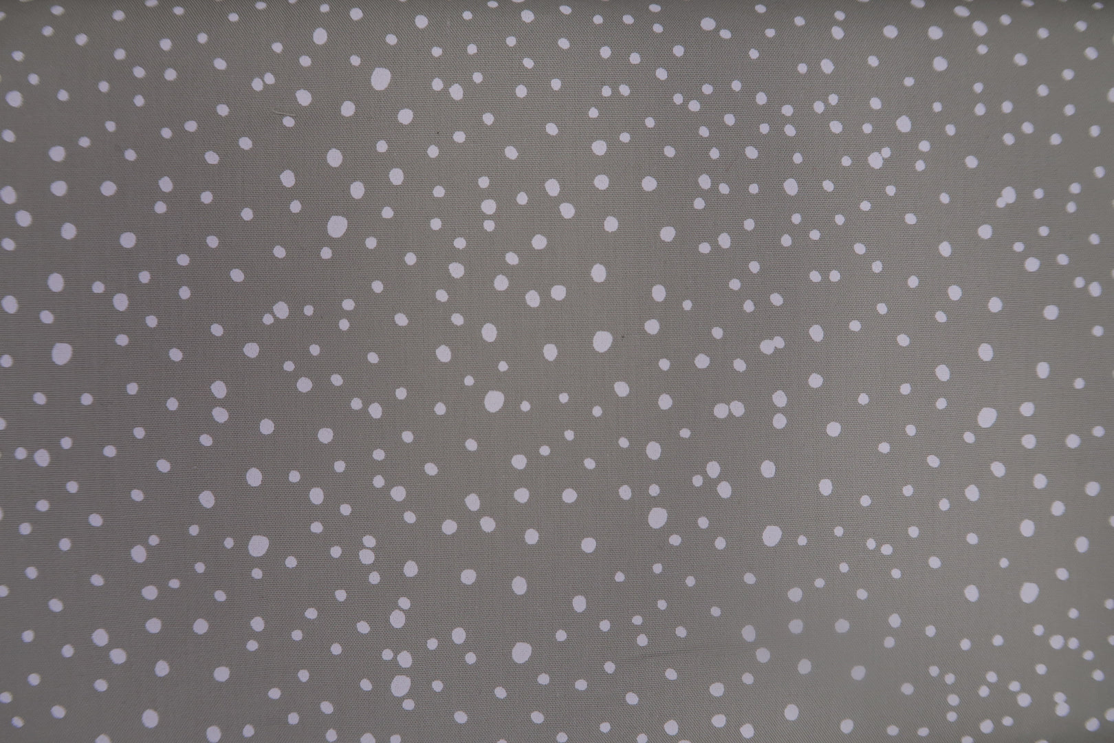 Katoen Poplin Print Mini Dots Grey Soys Kantjeboord