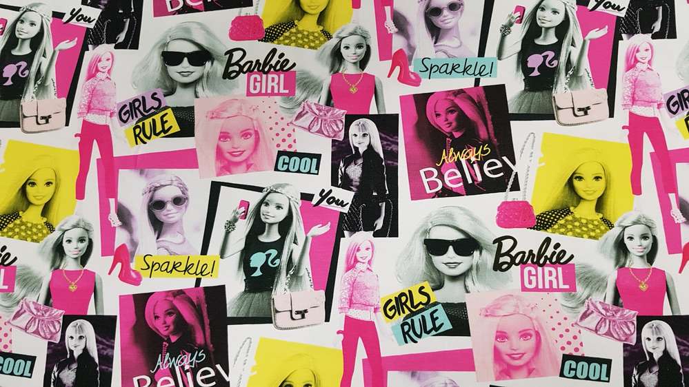 Katoenen Lycra Barbie Soys Kantjeboord