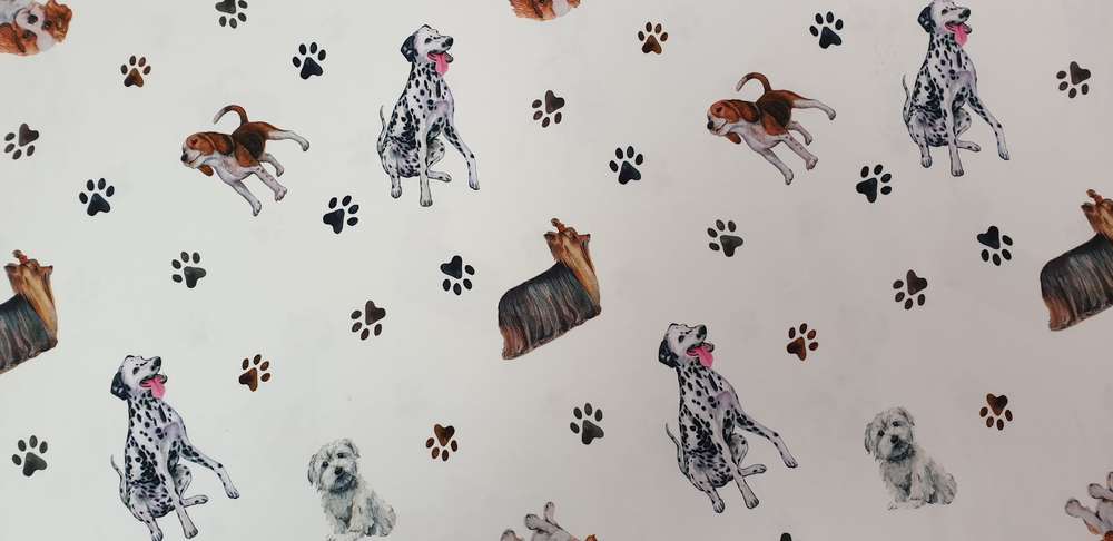 Katoenen Lycra Honden met Pootjes Soys Kantjeboord