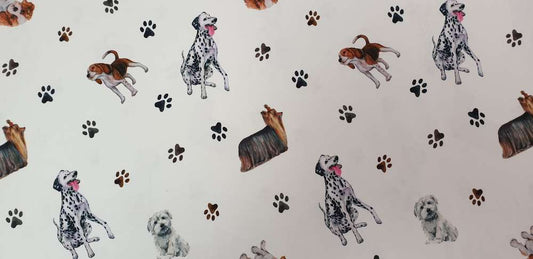 Katoenen Lycra Honden met Pootjes Soys Kantjeboord