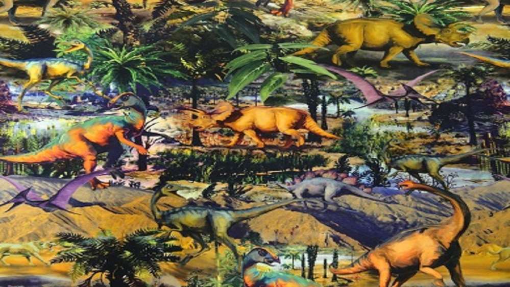 Katoenen Lycra Jurassic Park Soys Kantjeboord