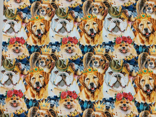 Katoenen Lycra Leeuwen en Honden Soys Kantjeboord