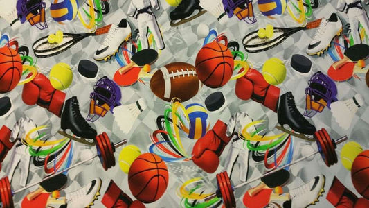 Katoenen Lycra Sportballen Soys Kantjeboord