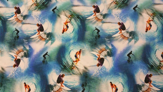 Katoenen Lycra Surfers Soys Kantjeboord