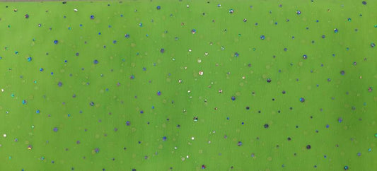 Mesh Glitter Appelgroen Soys Kantjeboord