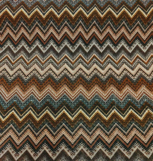 Mesh Zigzag Bruin Soys Kantjeboord