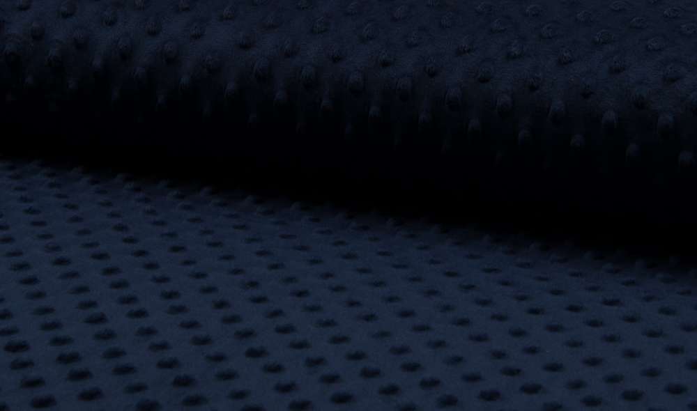 Minky Donkerblauw Soys Kantjeboord