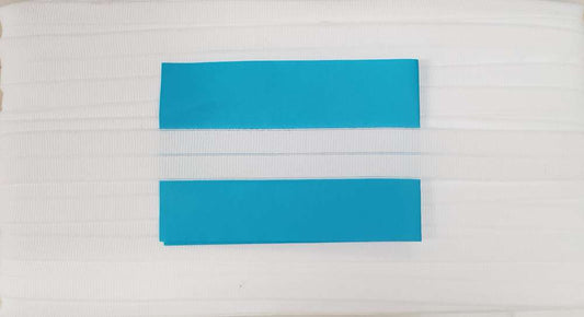 Elastisch Omvouw Ribbel Mat Offwhite Soys Kantjeboord