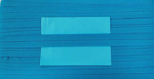 Elastisch Omvouw Ribbel Mat Zeeblauw Soys Kantjeboord