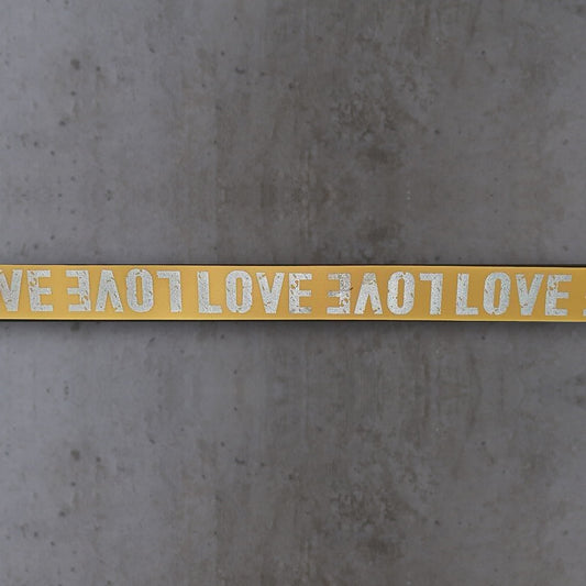 Taille Elastiek Breed Geel Love Soys Kantjeboord
