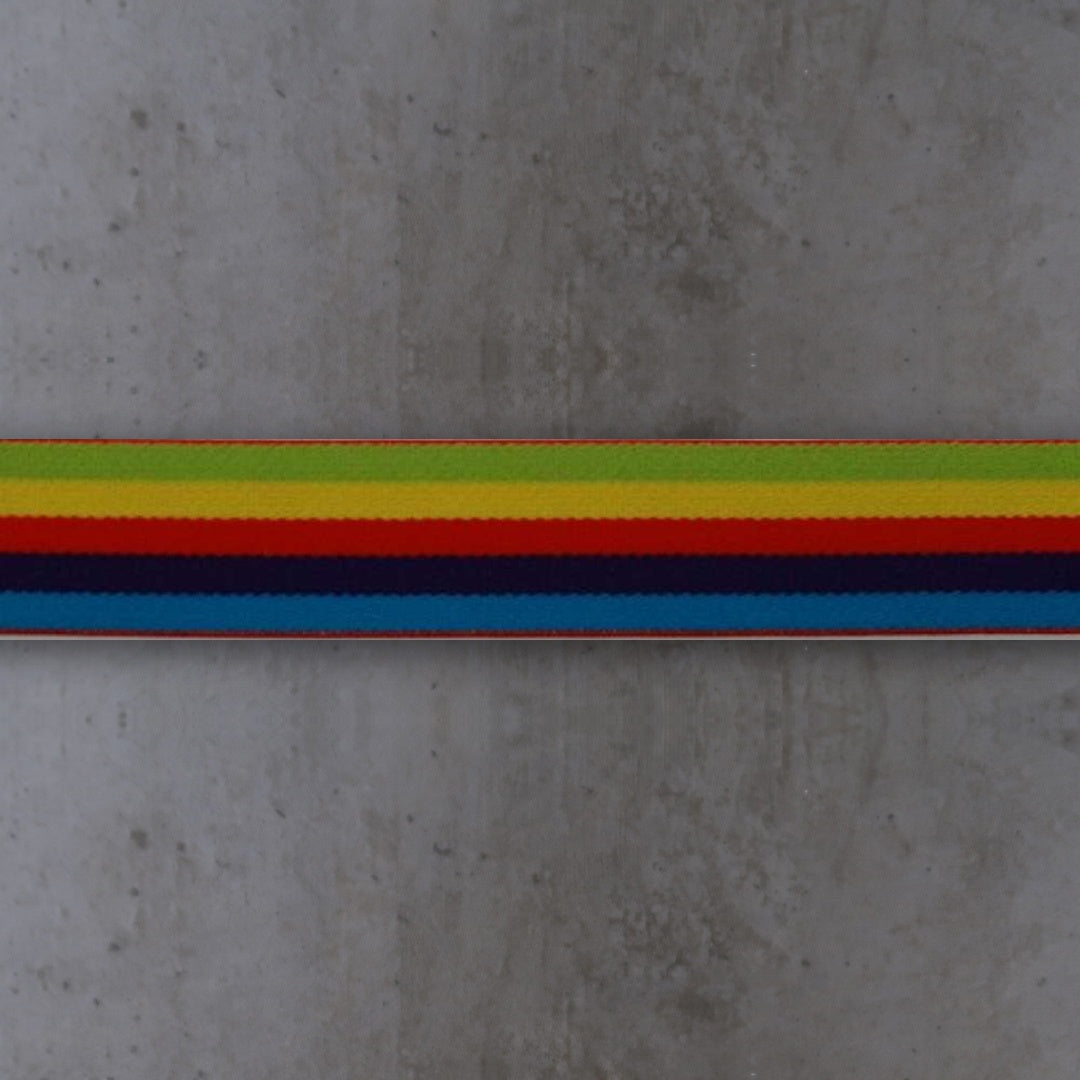 Taille Elastiek Breed Multicolor Gestreept Soys Kantjeboord
