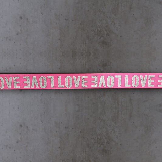 Taille Elastiek Breed Roze Love Soys Kantjeboord
