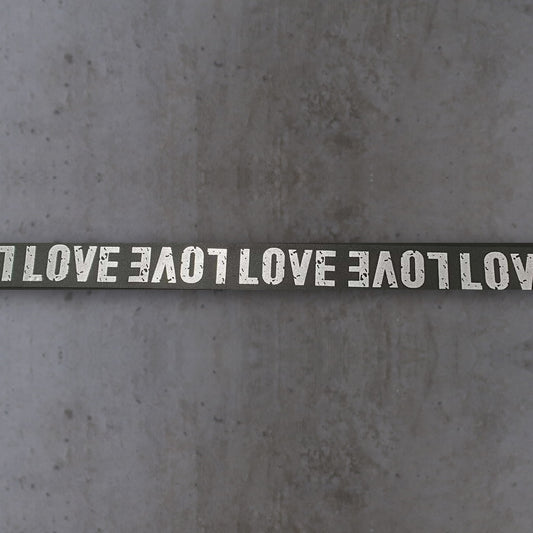 Taille Elastiek Breed Zilver Love Soys Kantjeboord