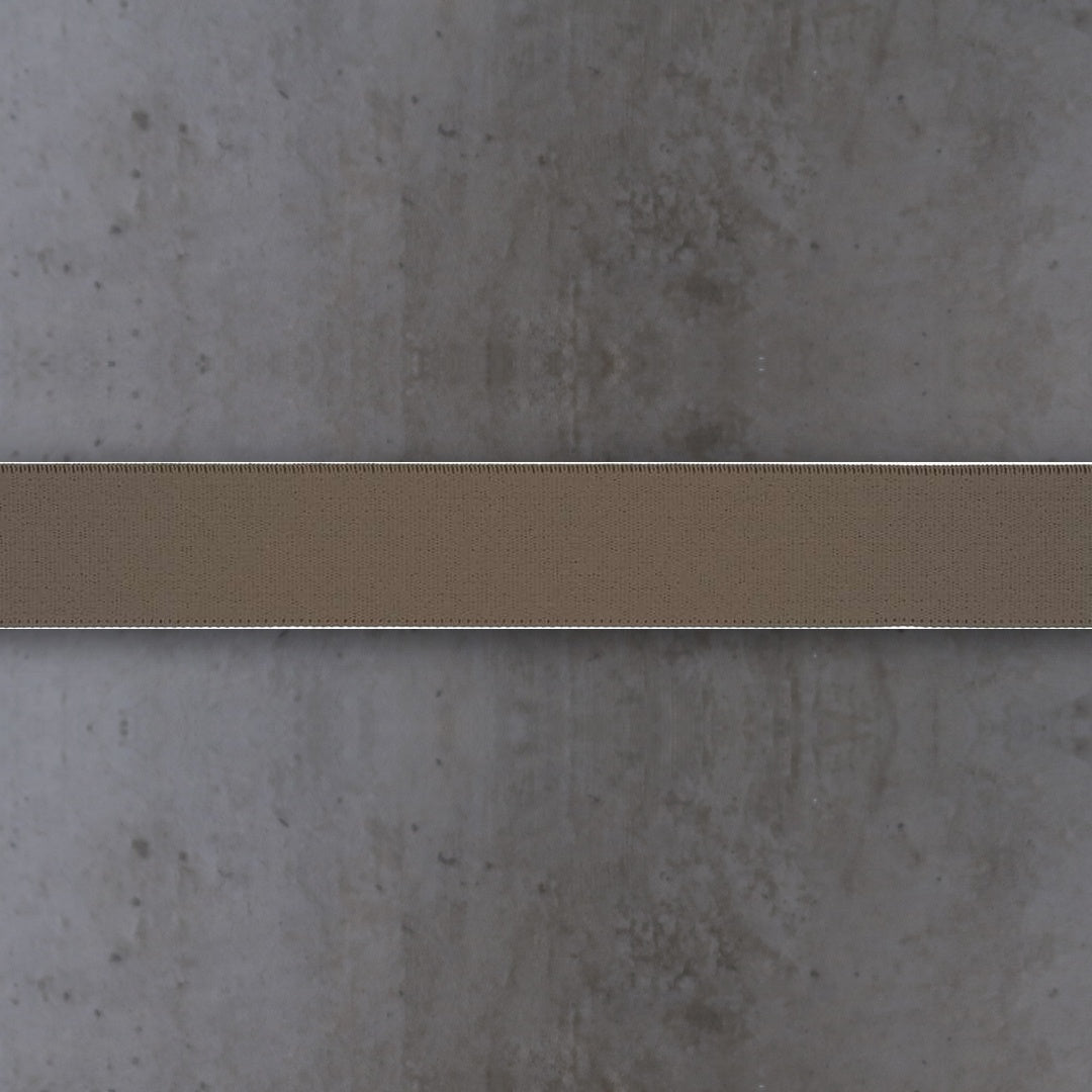 Taille Elastiek Smal Taupe Soys Kantjeboord
