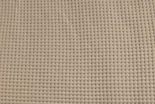 Wafeldoek Taupe Soys Kantjeboord